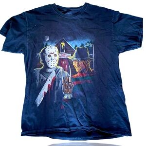 Freddy vs. Jason Official Horror T-Shirt: Adult Large: Horror Movie3 GUC
